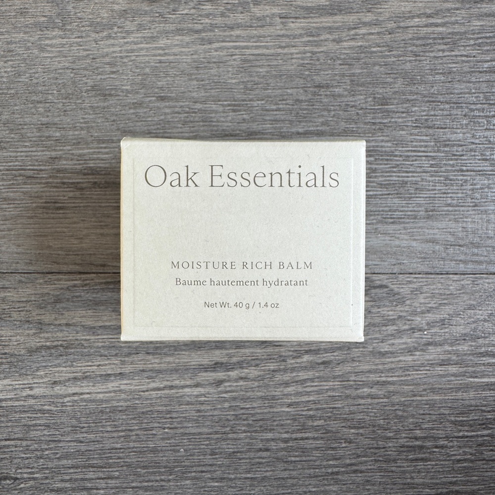 REDO ORDER FOR ALLISON Oak Essentials Moisture Rich Balm - Cream